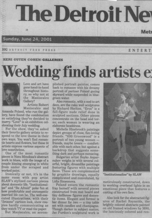weddingfindsartistsexamininglove