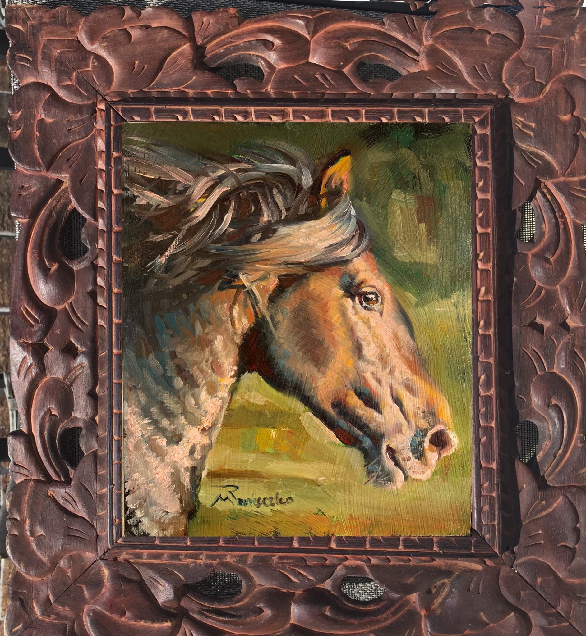 equestrian head study