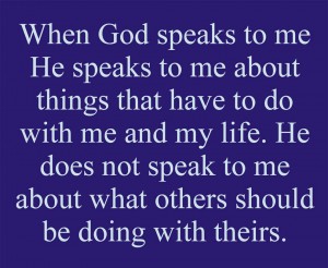 God Speaks SMALL