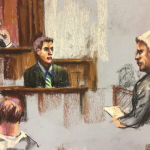 Dylann Roof Trial - Prosecutor Nathan Williams gathers forensic evidence