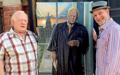 Alton Davis Portrait at Michigan Supreme Court