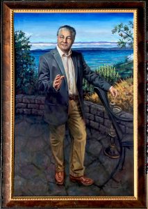 Russel Ebeid oil portait