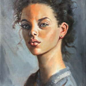 portrait of a model