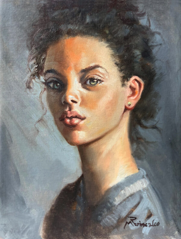 portrait of a model