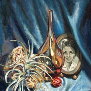 Blue Velvet Still Life
