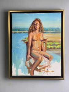 Marsh Nymph on wall