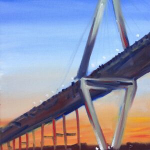Ravenel Bridge at Sunset