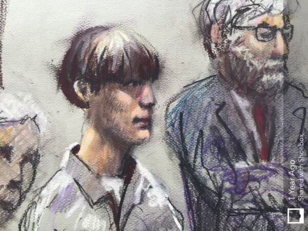 Dylann Storm Roof Arraignment 2014