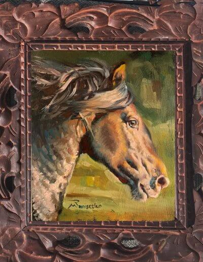 equestrian framed