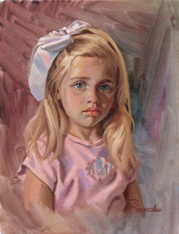 An Oil Portrait of Your Child