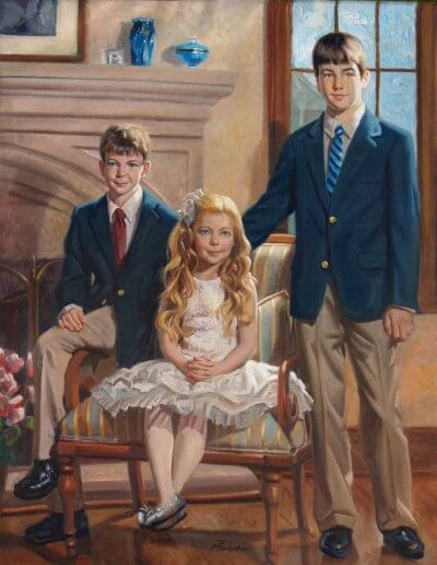 portrait painter of families