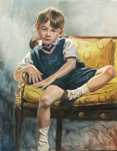 Dixson Stone Sitting the Way He Sits