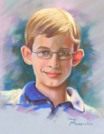 portrait painter of pastels