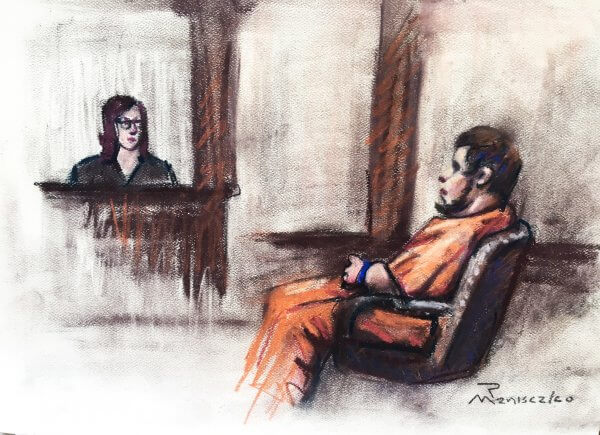 Joey Meek Arraignment 2015