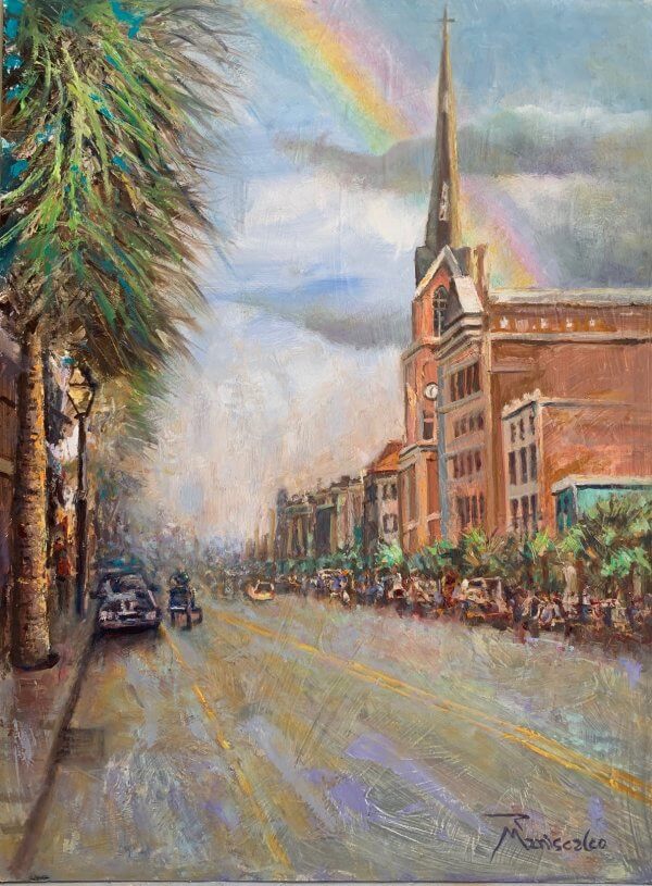 Looking Down King Street