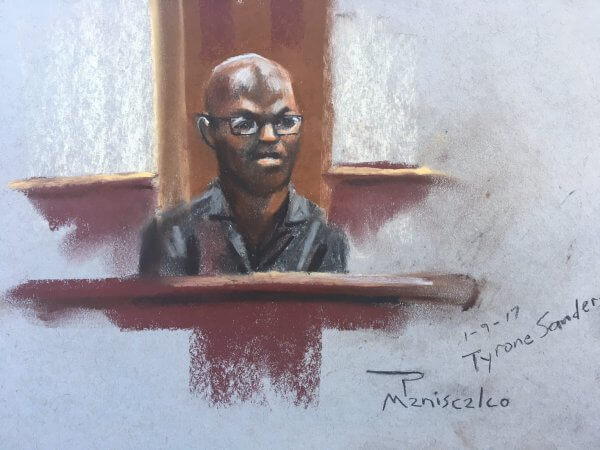 Dylann Roof Trial - Roof 1-9-17 Tyrone Sanders Testifies During Sentencing