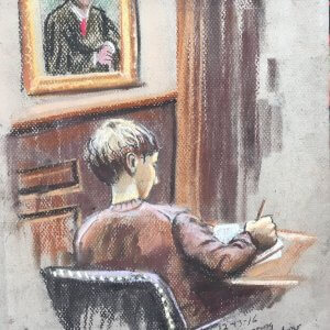 Dylann Roof Trial - Roof 12-13-16 Roof Writing Notes for Self Representing