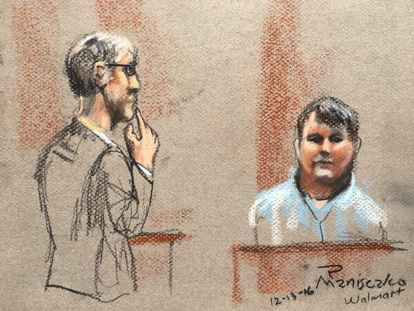 Dylann Roof Trial - Roof 12-13-16 Walmart Manager Testifies
