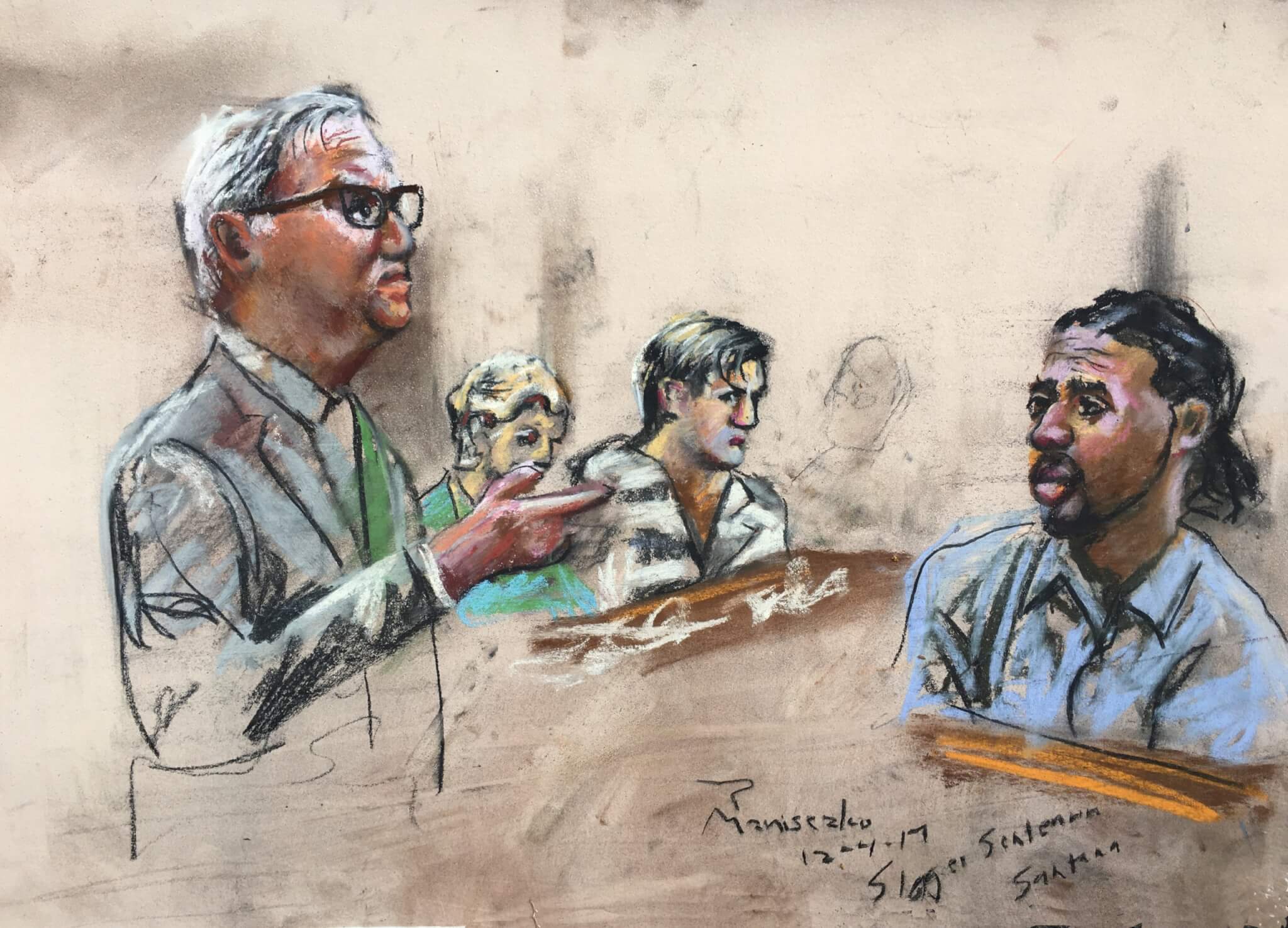 Terrible Courtroom Sketches That Somehow Got Made