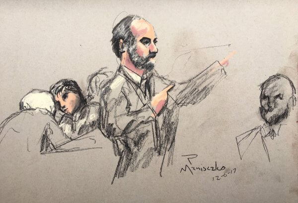 Michael Slager Sentencing Hearing - Jered Fishman in Action