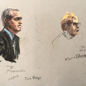 Michael Slager Sentencing Hearing - Tom Slager and Karen Sharpe