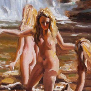 Nude Drawings and Paintings