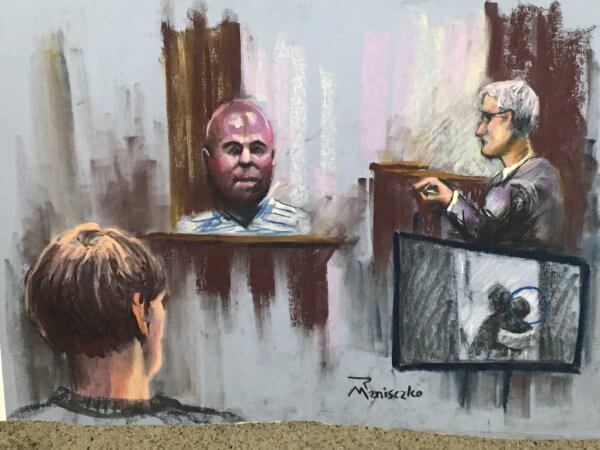 Dylann Roof Trial - Video Footage of Roof at Mother Emanuel