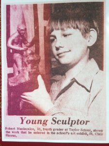 young sculptor