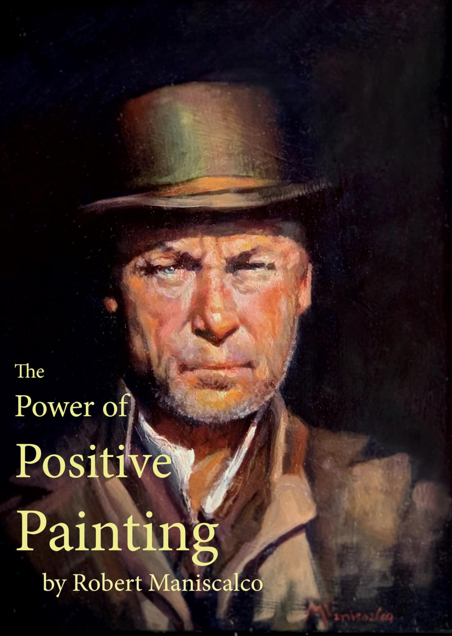 Power of Positive Painting book cover FRONT PANEL number one best selling author