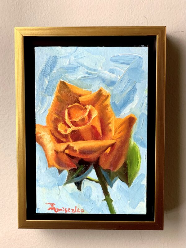 Mini 13 yellow rose