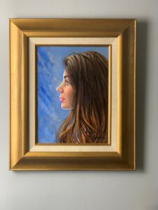 Pretty Face on wall