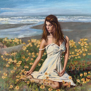 Alex with Yellow Flowers