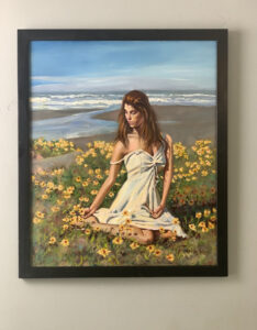 Alex with Yellow Flowers 
