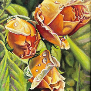 Three Yellow Buds