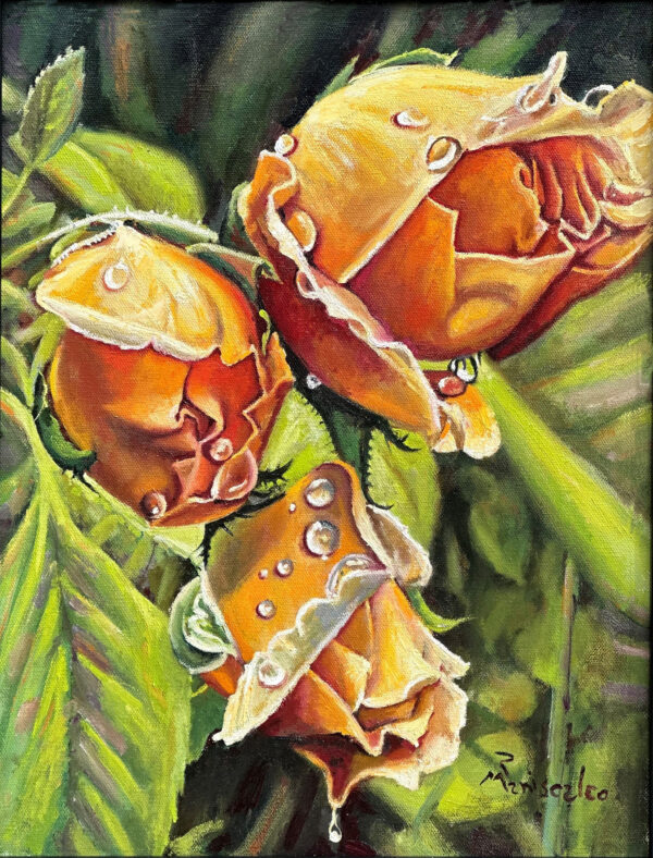 Three Yellow Buds