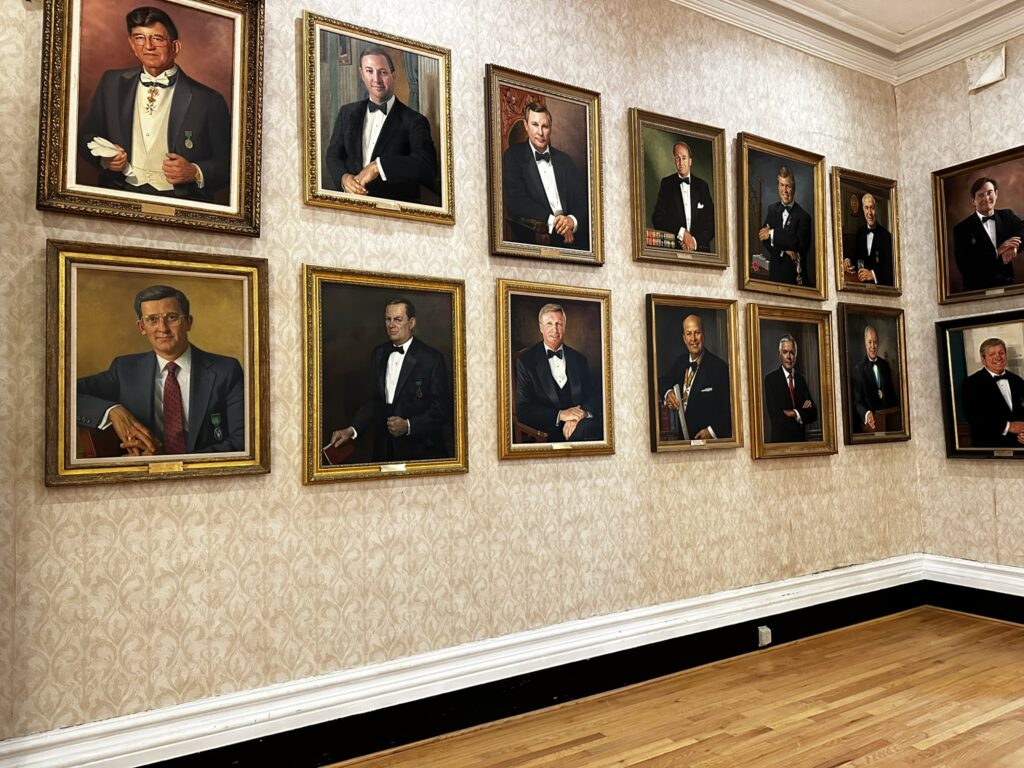 Hibernia Past Presidential Portraits