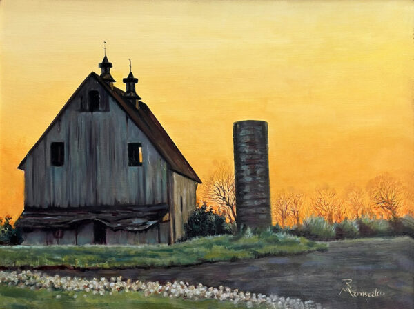 Barn at Dusk